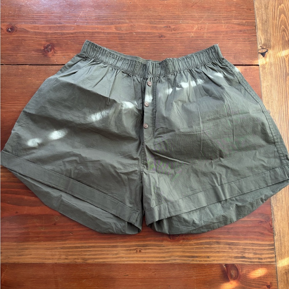 Olive Green Men's Shorts